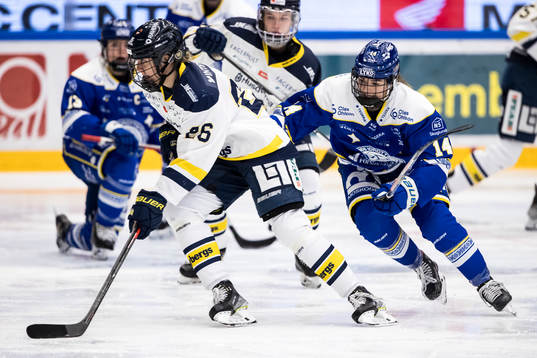 HV71s Hanna Olsson och Leksands Payge Pena