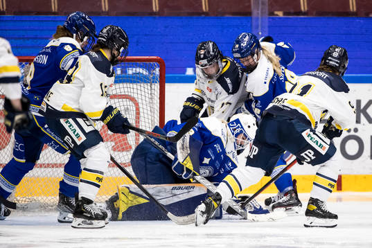 Leksands målvakt Amanda Johansson
