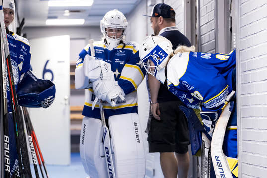 Leksands målvakt Amanda Johansson