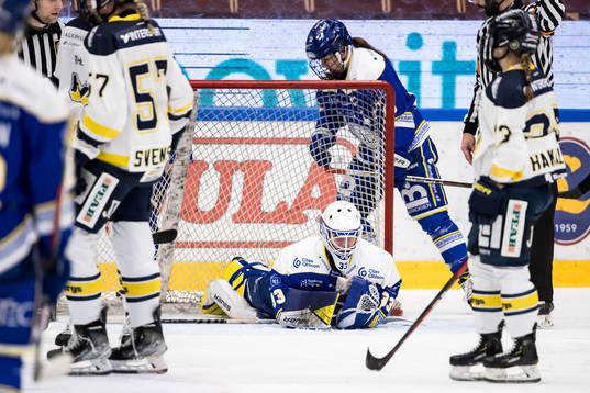 Leksands målvakt Amanda Johansson