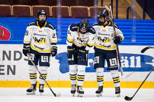 HV71s Mira Markström får hjälp av Felizia