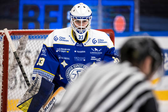 Leksands målvakt Amanda Johansson