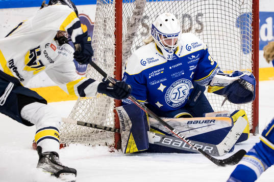 Leksands målvakt Amanda Johansson