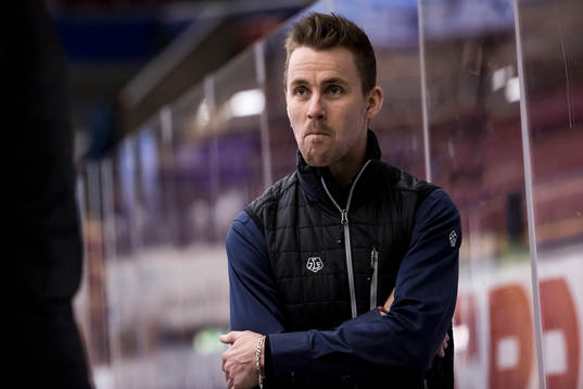 Leksands tränare Mathias Olsson