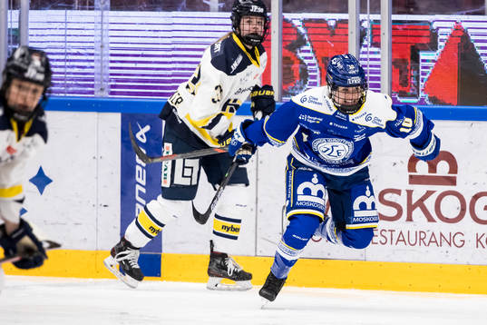 Leksands Phoebe Staenz och HV71s Mira Jungåker
