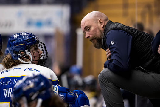 Leksands assisterande tränare Mattias Blomstrand