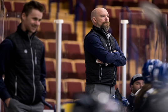 Leksands assisterande tränare Mattias Blomstrand