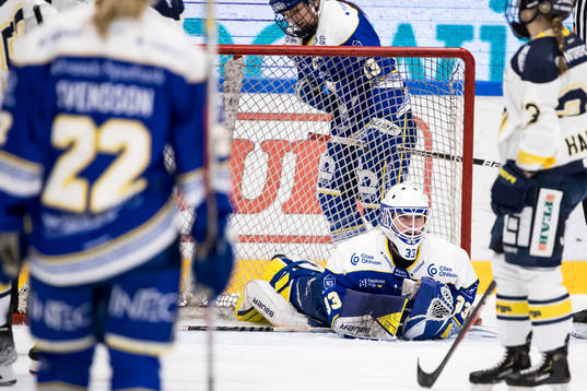 Leksands målvakt Amanda Johansson