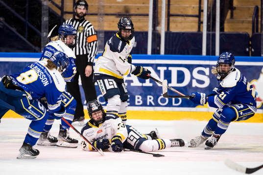 HV71s Mira Jungåker och Leksands Tereza Vanisova