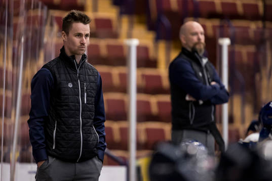 Leksands tränare Mathias Olsson