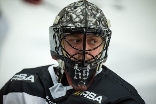 Malmö Redhawks målvakt Oscar Alsenfelt