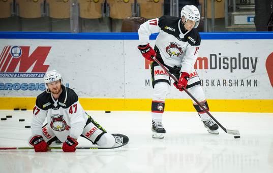 Malmö Redhawks Joakim Ryan och Pathrik Westerholm