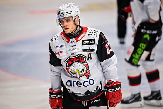 Malmö Redhawks Christoffer Forsberg deppar