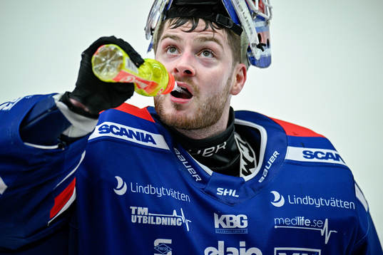Oskarshamns målvakt Tim Juel