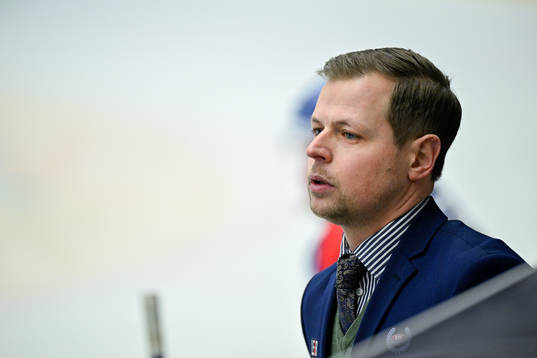 Oskarshamns tränare Martin Filander