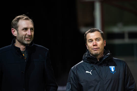 Sportchef Andreas Georgson och Daniel Andersson, head of
