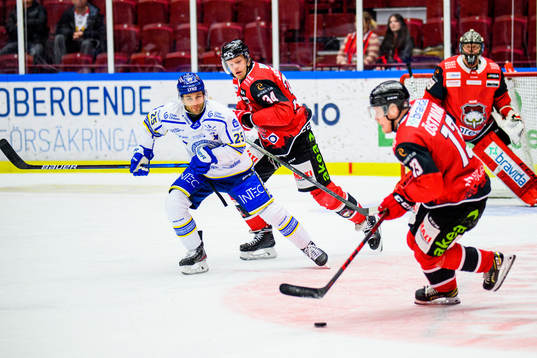 Leksands Carter Camper och Malmö Redhawks Carl Söderberg