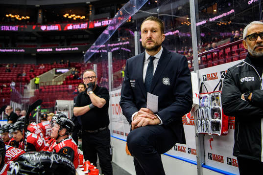 Malmö Redhawks tränare Tomas Kollar