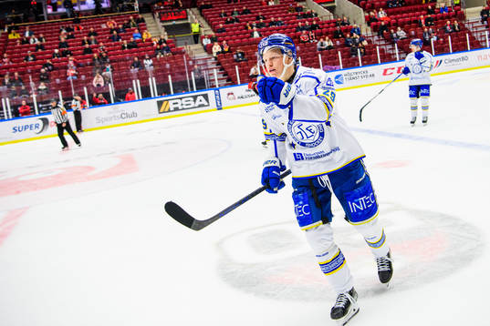 Leksands Emil Heineman jublar