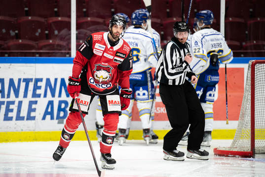 Malmö Redhawks Markus Lauridsen deppar