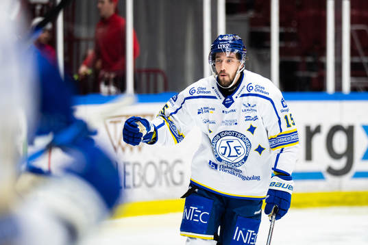 Leksands Max Veronneau jublar
