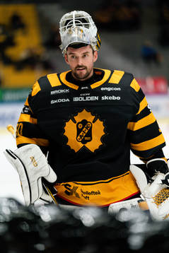 Skellefteås målvakt Gustaf Lindvall