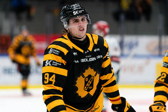 Skellefteås Linus Karlsson deppar