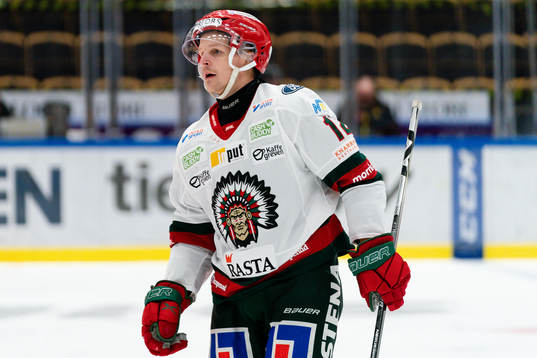 Frölundas Max Friberg deppar