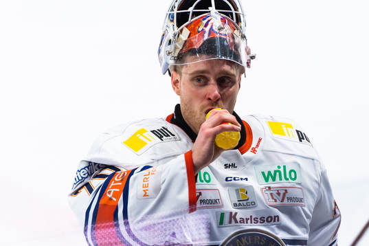 Växjös målvakt Adam Åhman