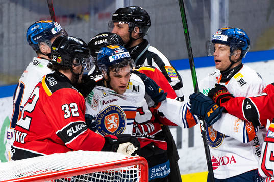 Luleås Oscar Engsund och Växjös Glenn Gustafsson