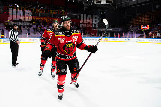 Luleås Linus Omark jublar