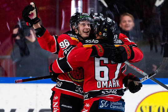 Luleås Pontus Andreasson jublar