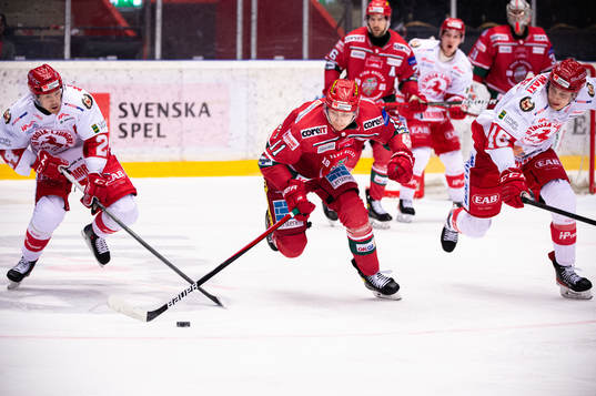 Troja-Ljungbys  Joakim Hillding mot Modos Jeremias Lindewall