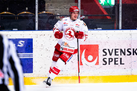 Troja-Ljungbys Jesper Emanuelsson jublar