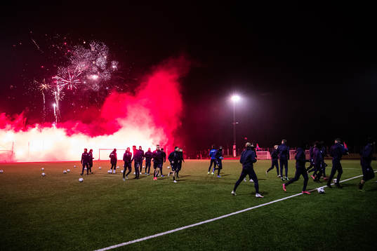 Bläddra bland fler bilder av Fotboll, Allsvenskan, Helsingborg, Träning 