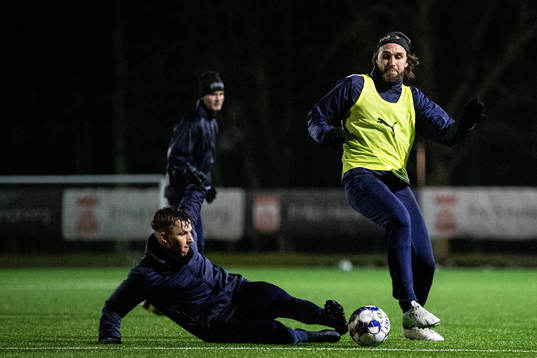 Lucas Lingman och Ali Suljic