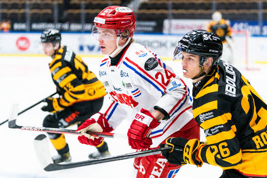 Timrås Erik Walli Walterholm och Skellefteås Simon