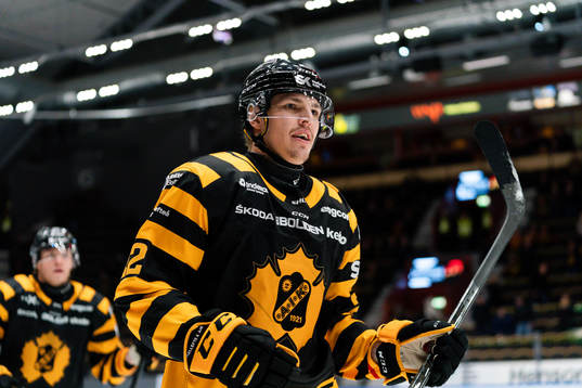 Skellefteås Jonathan Johnson jublar