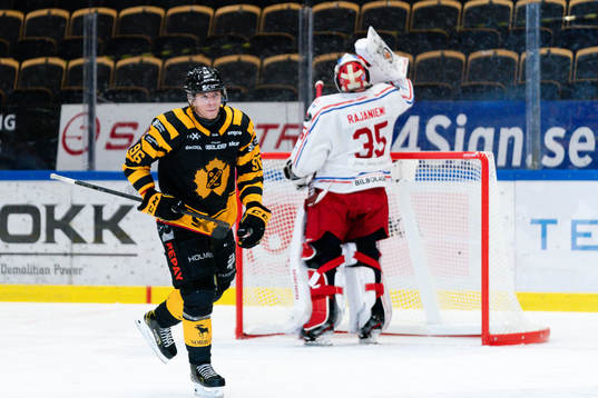 Skellefteås Rickard Hugg jublar