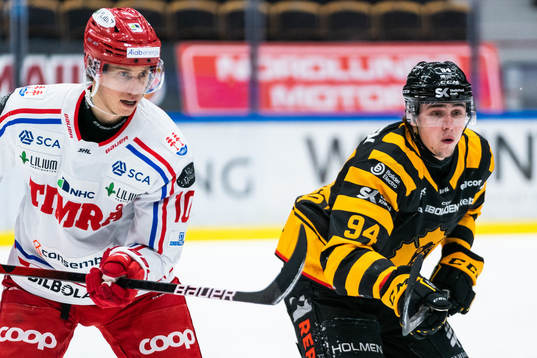 Timrås Robin Alvarez och Skellefteås Linus Karlsson