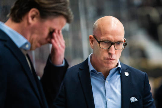 Timrås tränare Fredrik Andersson deppar