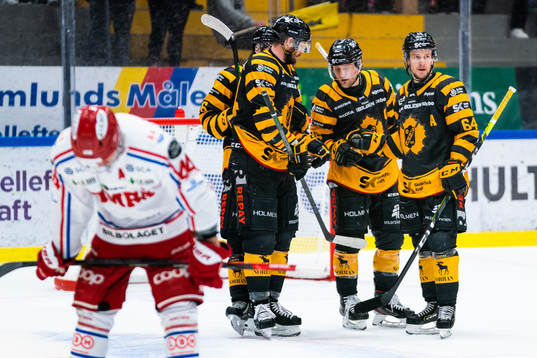 Skellefteås Oscar Möller, Tom Kühnhackl och Jonathan