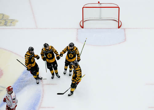 Skellefteås Tom Kühnhackl, Linus Lindström , Oscar