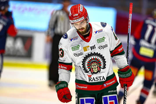 Frölundas Michael Spacek deppar