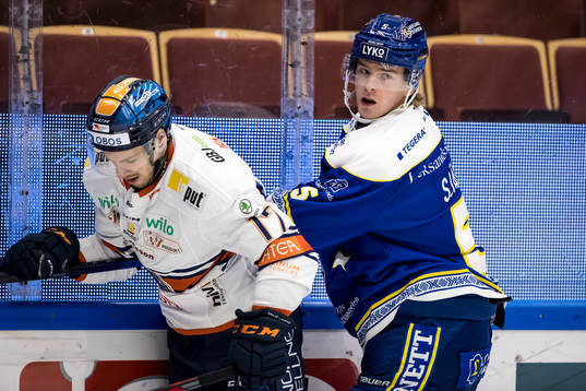 Växjös Emil Forslund och Leksands Calle Själin