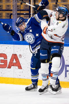 Leksands Martin Karlsson och Växjös Hardy Häman Aktell