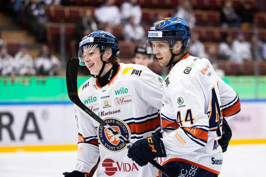 Växjös Peter Andersson jublar