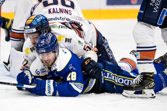 Växjös Arvid Lundberg och Leksands Justin Kloos