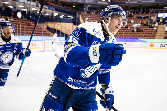 Leksands Max Veronneau jubel