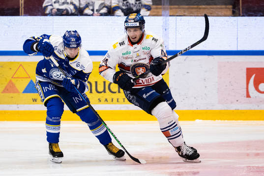 Leksands Mikael Ruohomaa och Växjös Peter Andersson